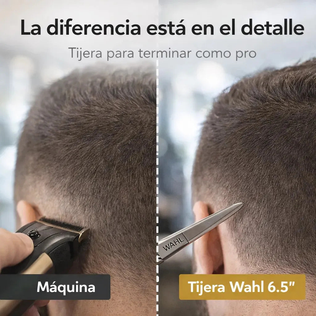 Tijera Profesional 6.5 Filo Navaja Wahl Corte Recto Preciso