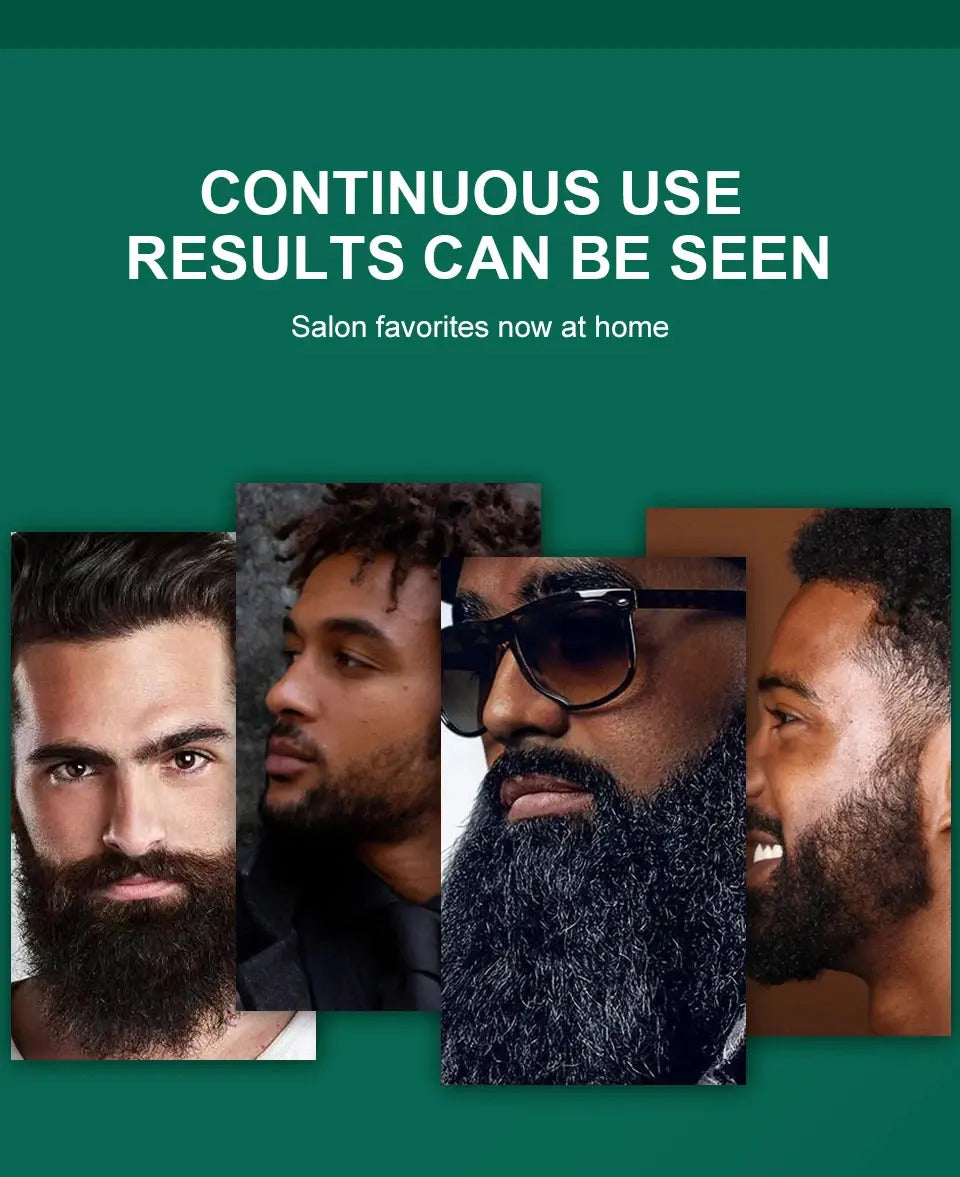 Kit de Cuidado de Barba Sevich: Shampoo + Aceite Hidratante + Bálsamo