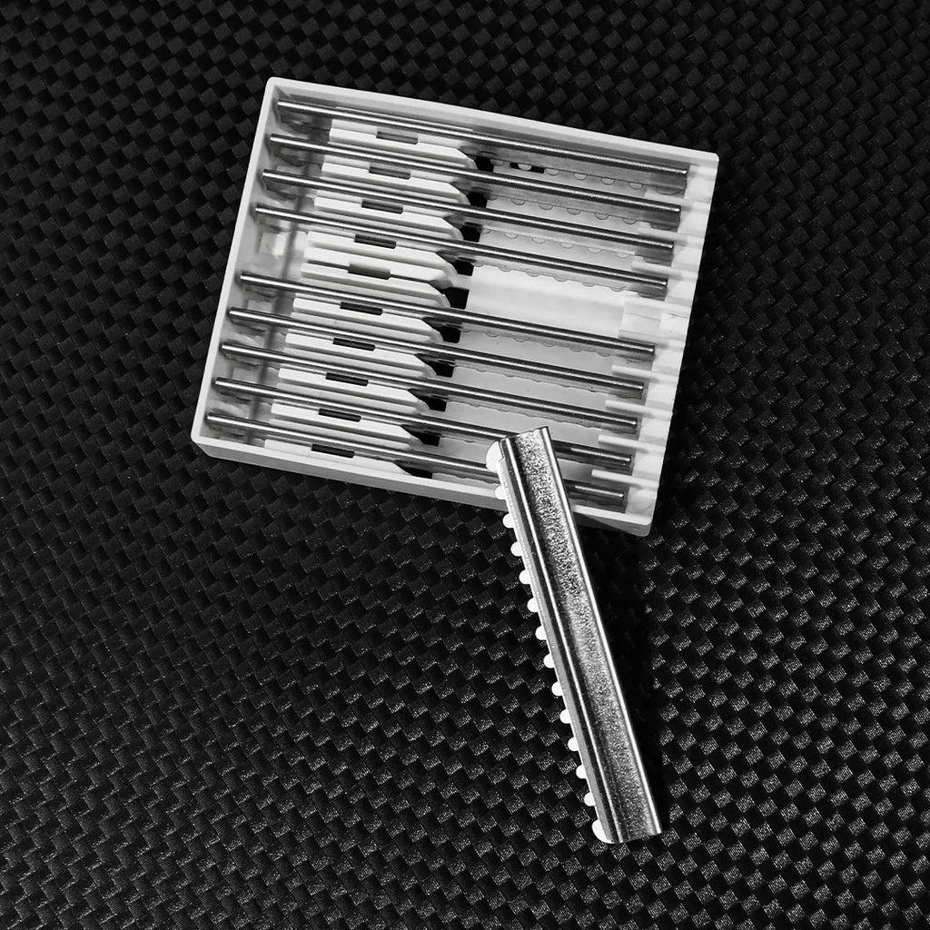 Hojillas Feather Caja 10x10 Styling Blade Barberia