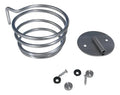 Soporte de Pared Metálico para Secador de Pelo Profesional - Diseño Espiral