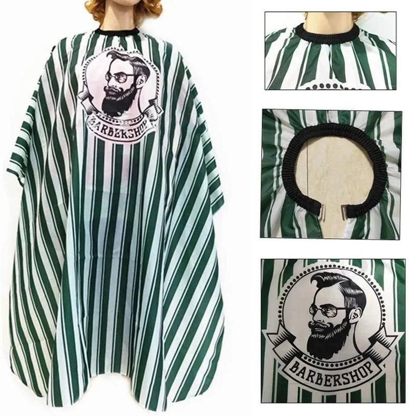 Capa de Corte Profesional Grande y Ajustable para Barbería y Peluquería