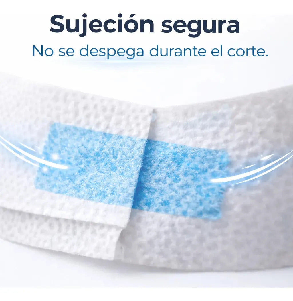 Papel De Cuello Barbería Higiene Profesional Adhesivo 5 Unid