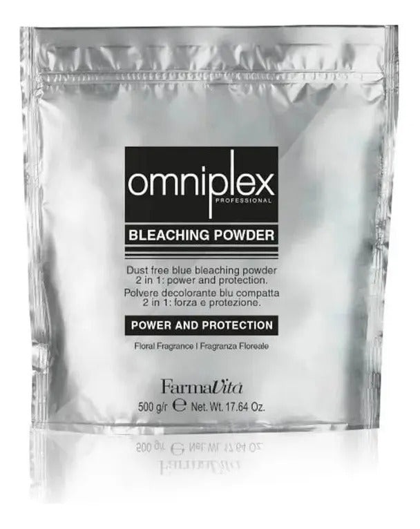 Decolorante Omniplex 2 en 1 500g Polvo Profesional con Tecnología Plex