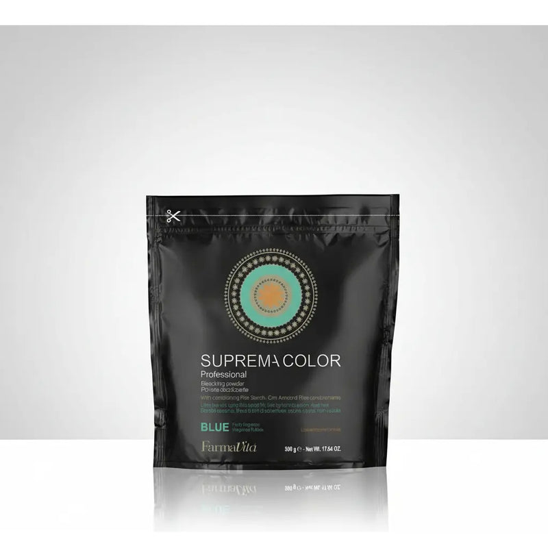 Decolrante Profesional De Cabello Suprema Color Azul 500g