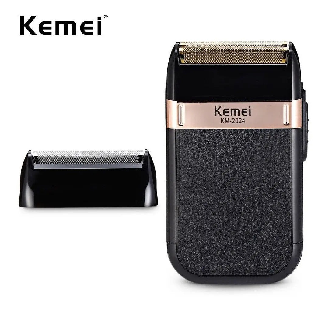 Shaver Kemei KM-2024: Rasuradora Profesional Recargable Resistente al Agua