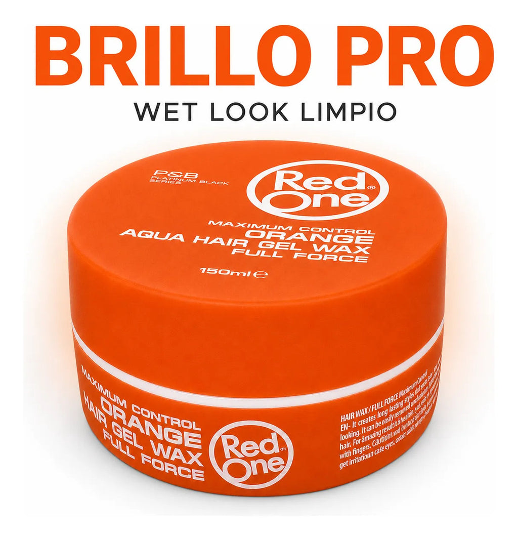 Cera Capilar Red One Orange Hair Wax Full Force 150ml