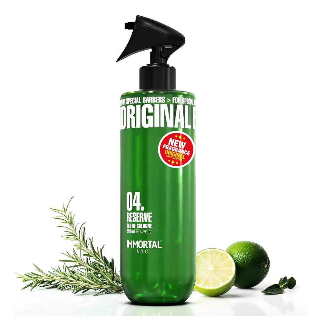 After Shave Immortal Premium Reserve 04 - Loción en Spray Profesional 500ml