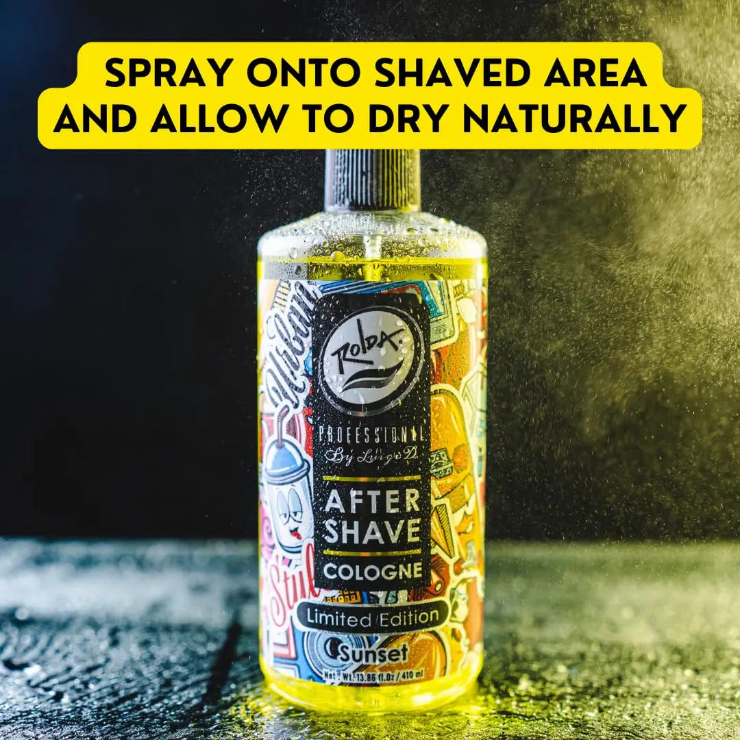 After Shave Colonia Rolda Sunset - Loción Post Afeitado Premium 410ml