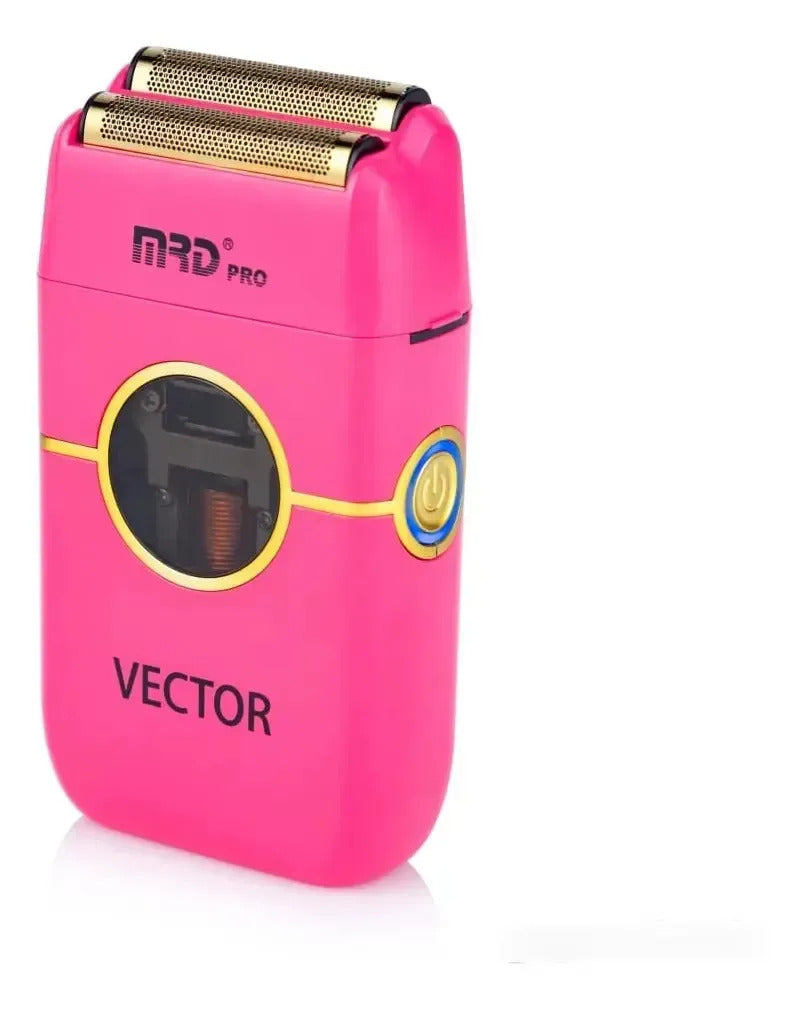 Maquina Afeitadora Profesional Shaver Vector Mrd 11.500 Rpm Color Rosa