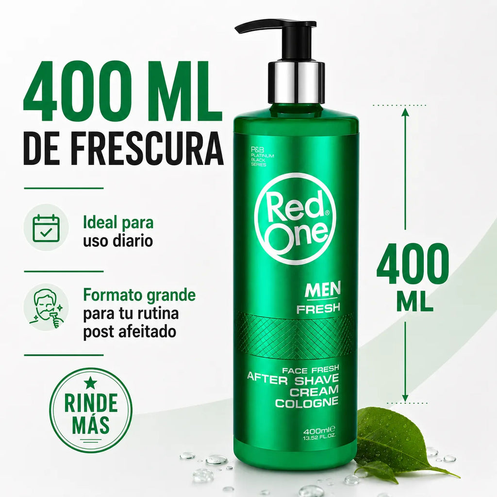 After Shave Hombre Crema Cologne Refrescante 400ml