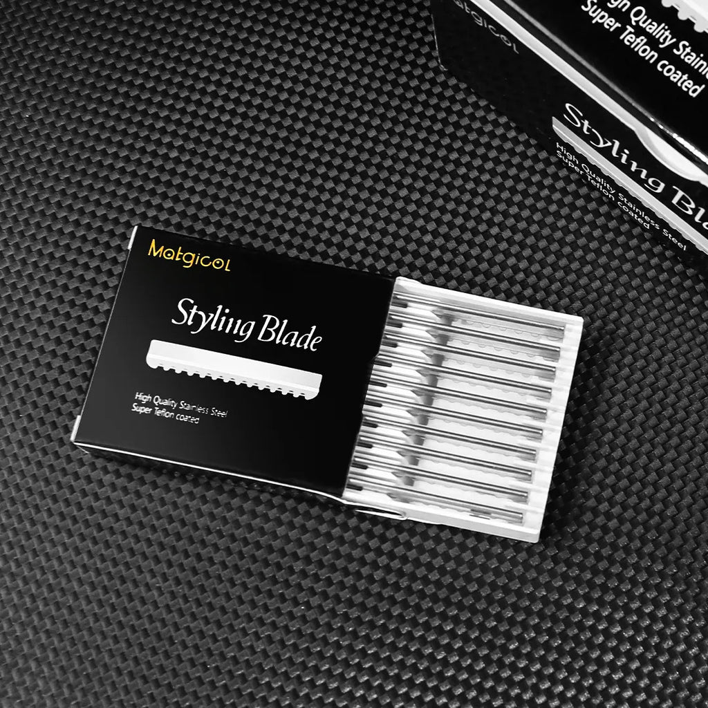 Hojillas Feather Caja 10x10 Styling Blade Barberia
