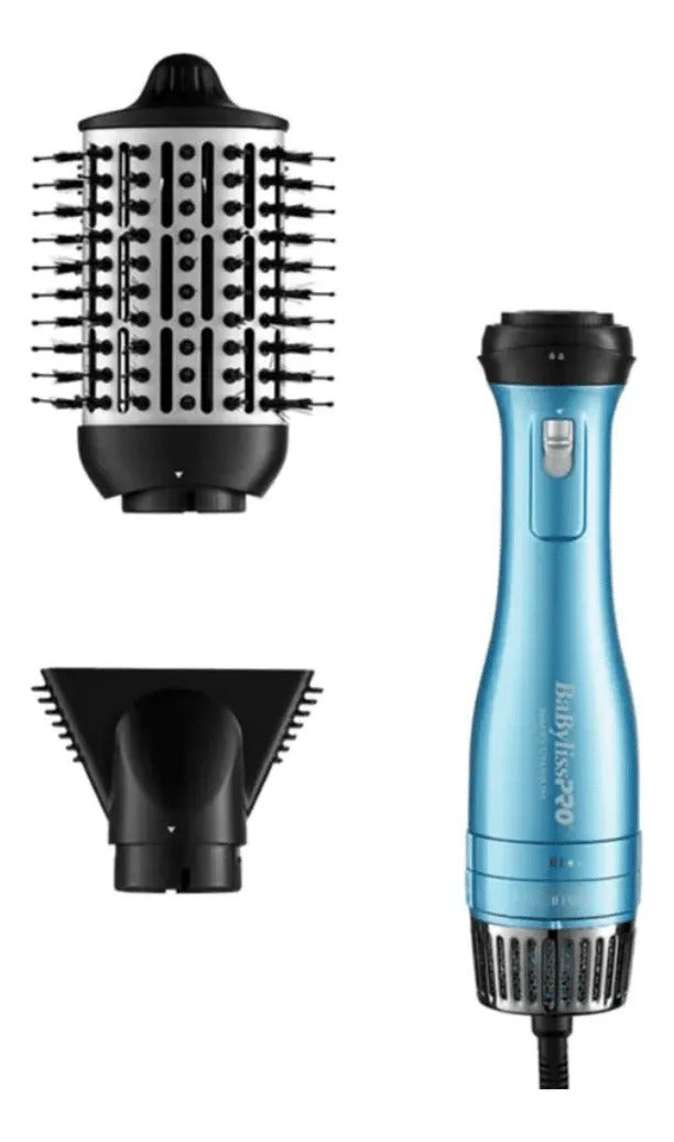 Cepillo Secador Babylisspro 2 En 1 Menos Frizz  Boquilla