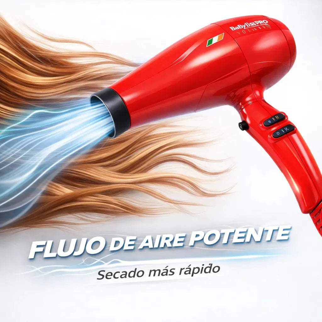 Secador De Pelo Profesional Motor Alta Potencia Babylisspro