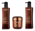 Combo Max Care Argan Premium - Shampoo, Acondicionador y Crema Hidratante