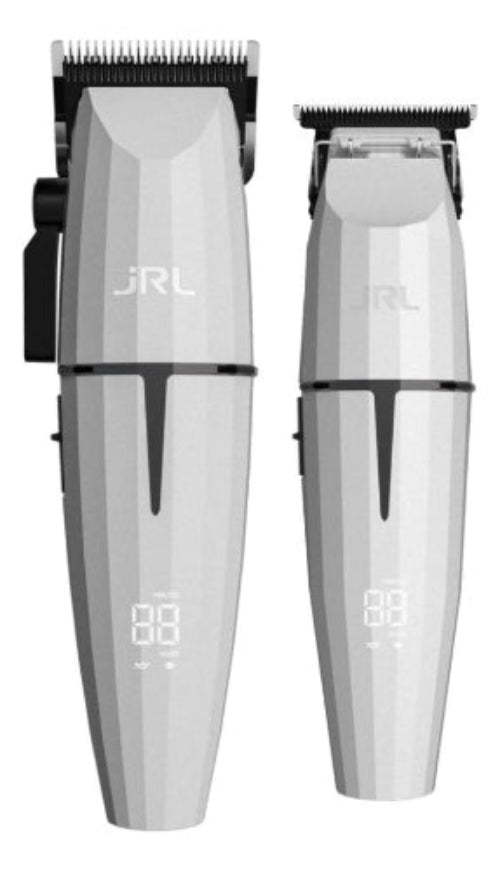 Combo JRL Ghost Blanco Clipper + Trimmer 2020C/2020T Profesional
