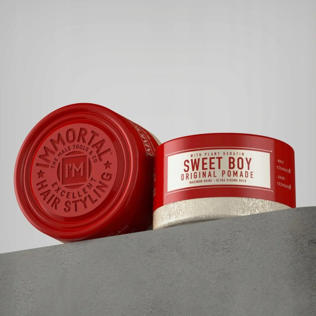 Cera Immortal NYC Sweet Boy Original Pomade - Alta Fijación y Brillo 150ml