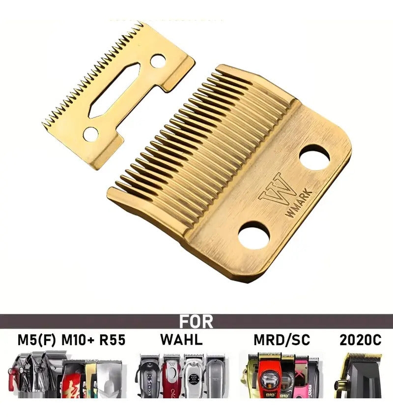Cuchilla Cóncava Acanalada de Repuesto para Clipper – Compatible con Wmark, Kemei y VGR