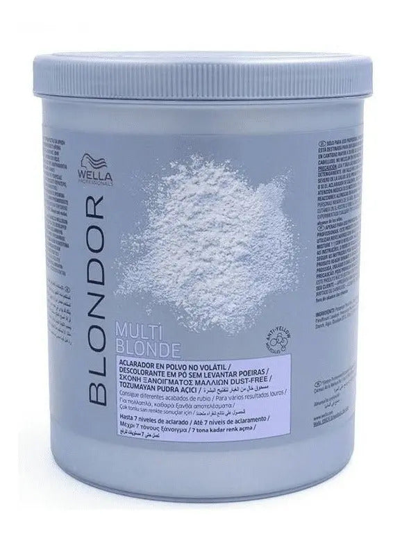 Decolorante Wella 800g Profesional Multiaclarante Hasta 7 Tonos