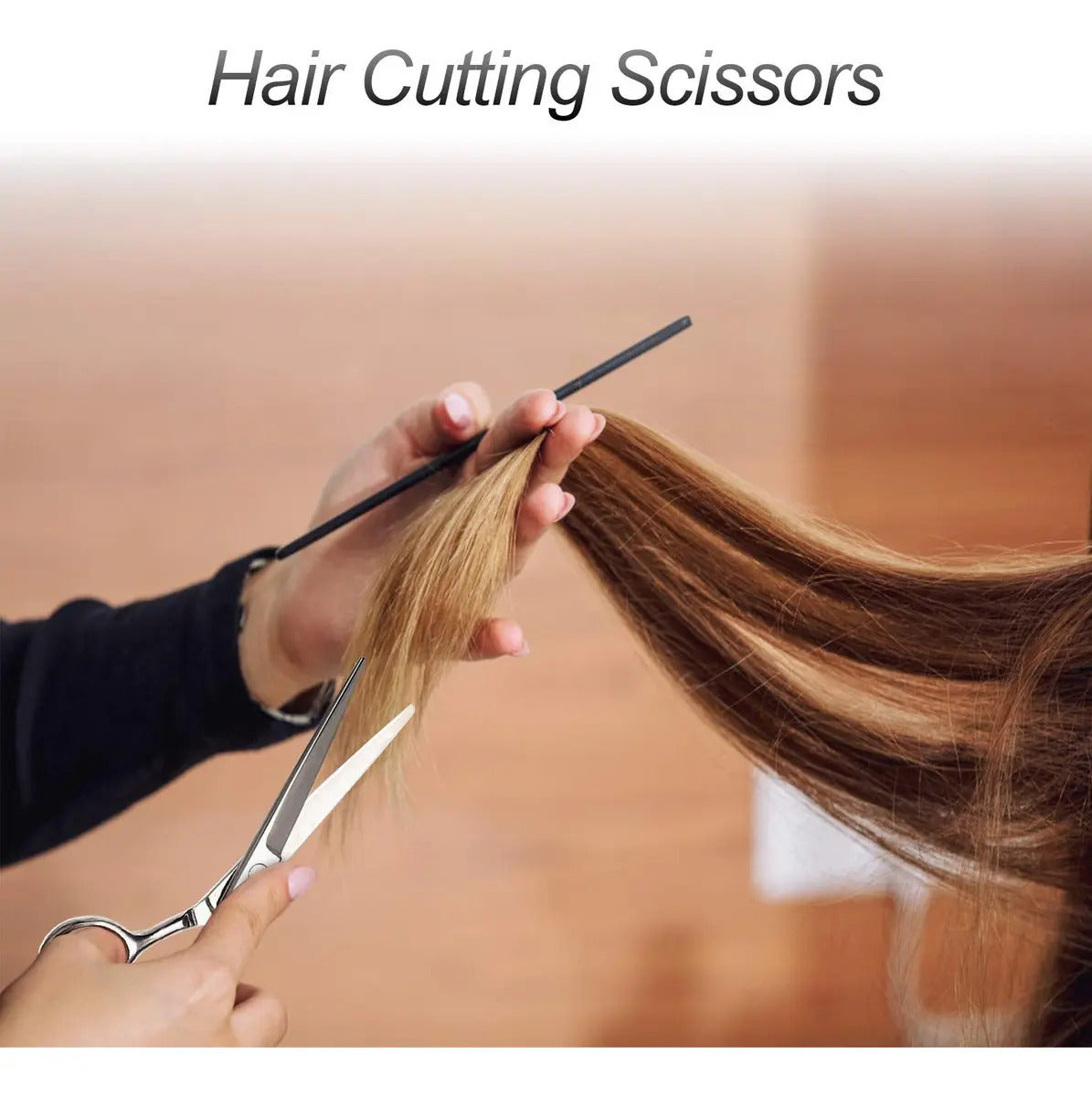 Set De Tijeras Filo Navaja + Esculpidora Barberia-peluqieria