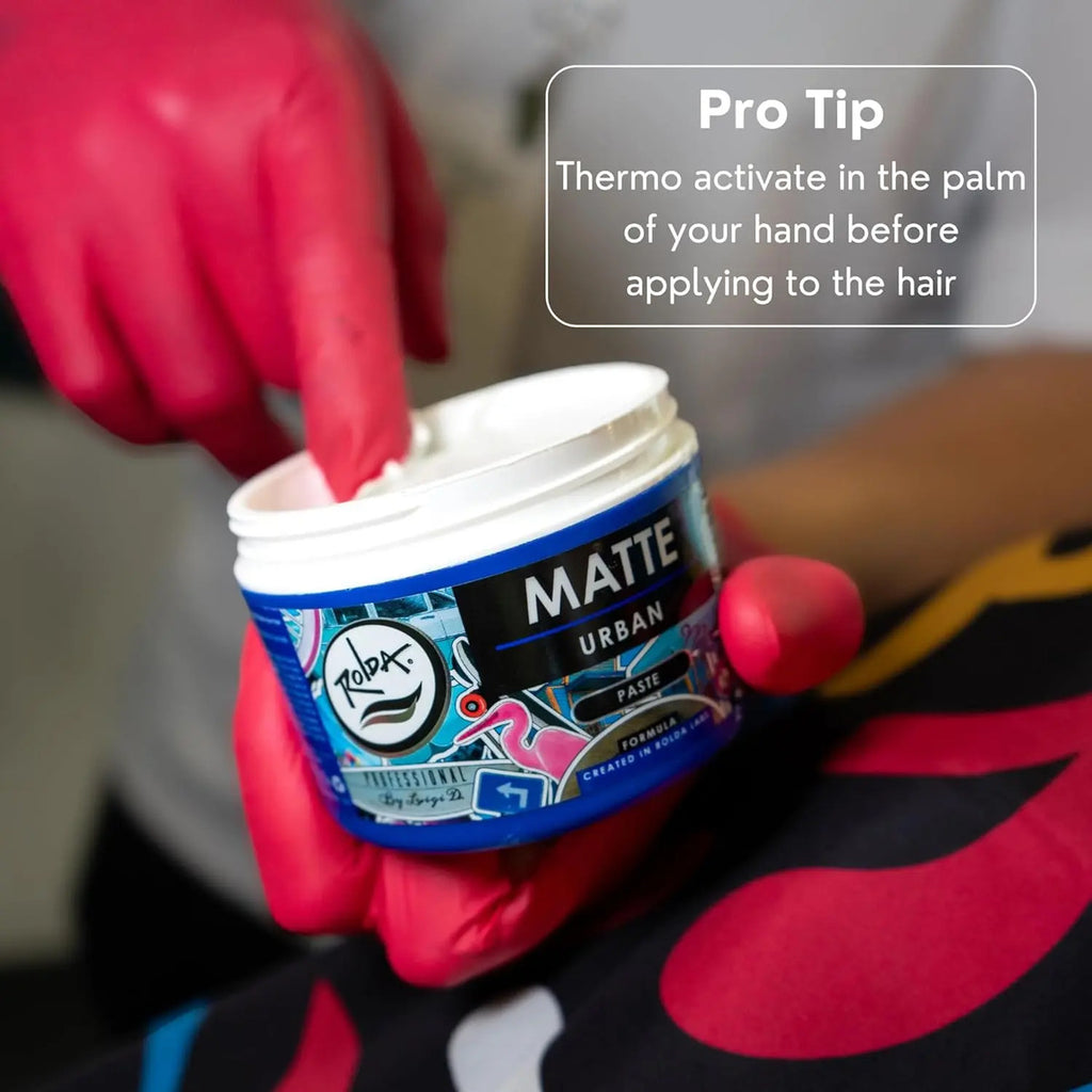Cera Mate Rolda Urban Matte Hair Paste - Fijación Media y Volumen 100g