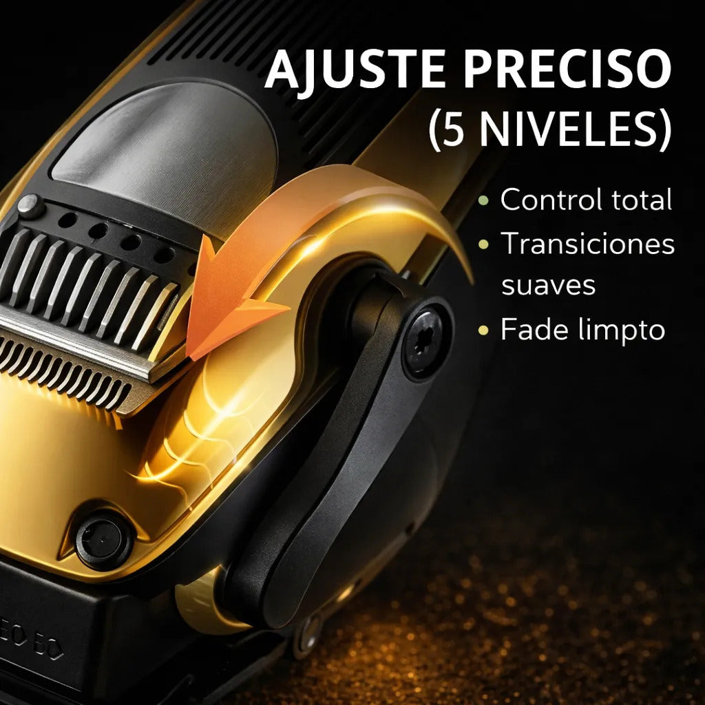 Maquina Cortar Pelo Profesional Inalámbrica Kit 3 En 1 Kemei