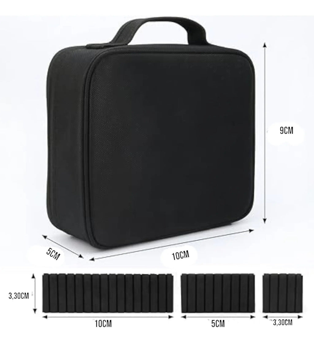Estuche Organizador Profesional Impermeable para Barbería y Barberos Móviles