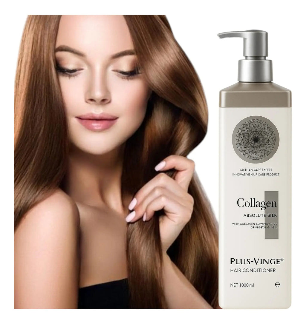 Acondicionador Plus•Vinge® Collagen Absolute Silk 1000ml - Nutrición y Efecto Seda