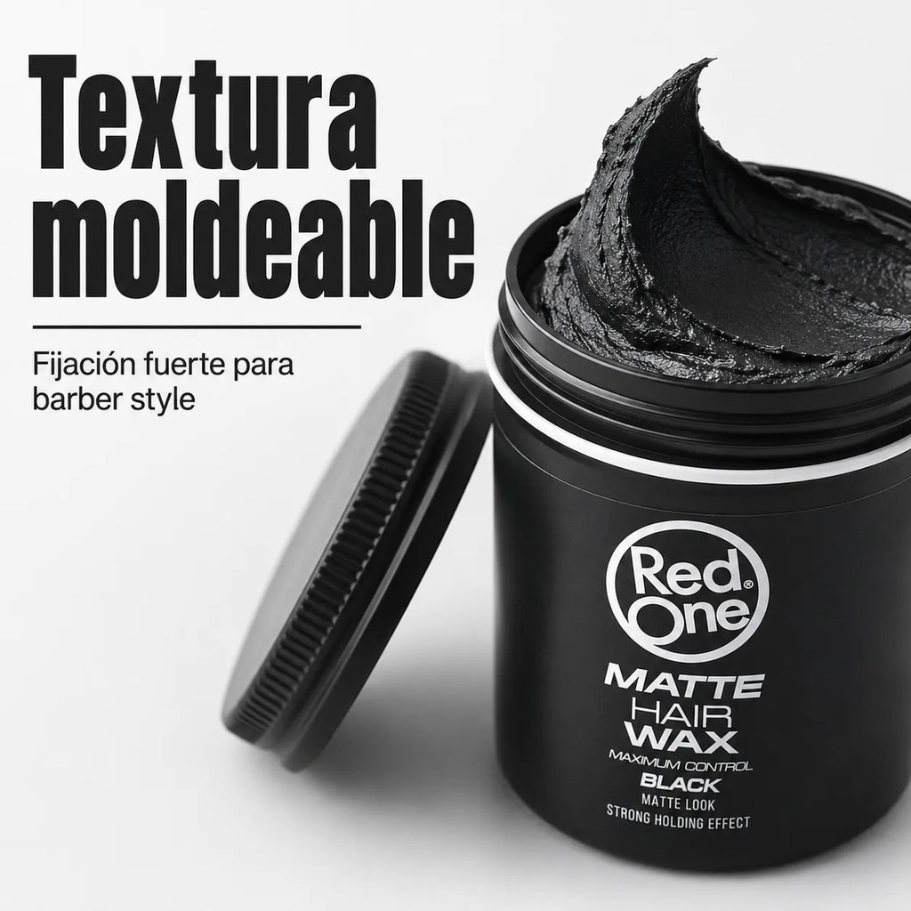 Cera Cabello Hombre Control Máximo Efecto Mate 100ml