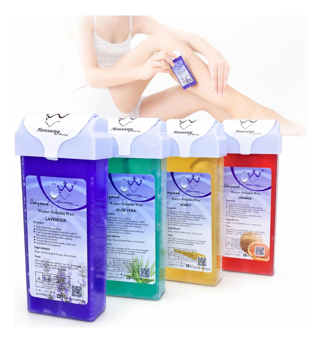 Pack 3 Ceras De Depilacion Roll On Profecionales