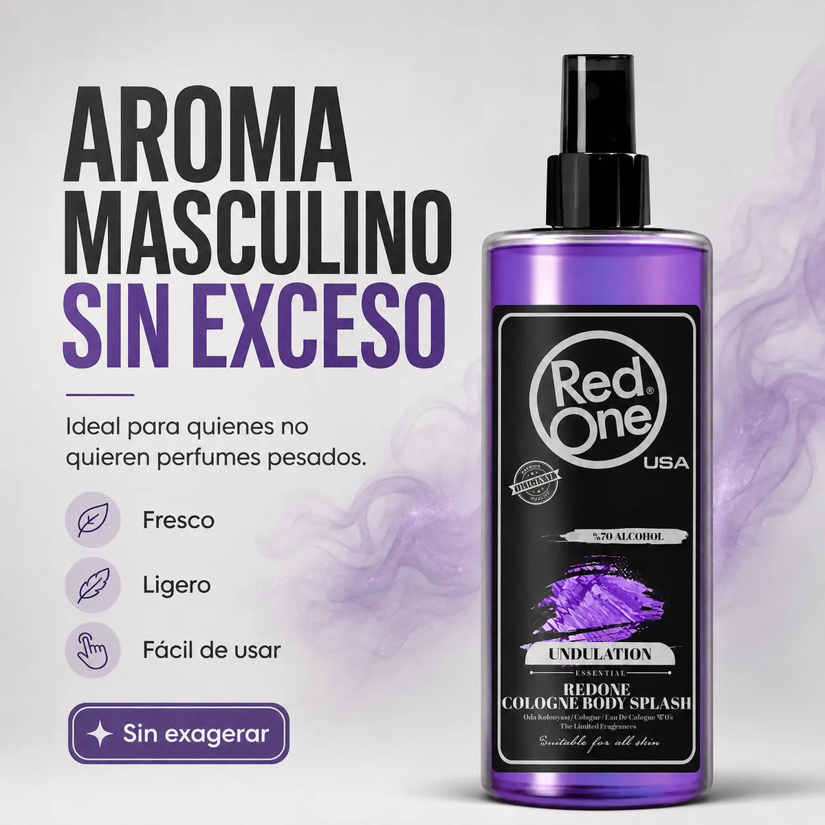 After Shave  Redone Después Afeitar Colonia Undulation 400ml