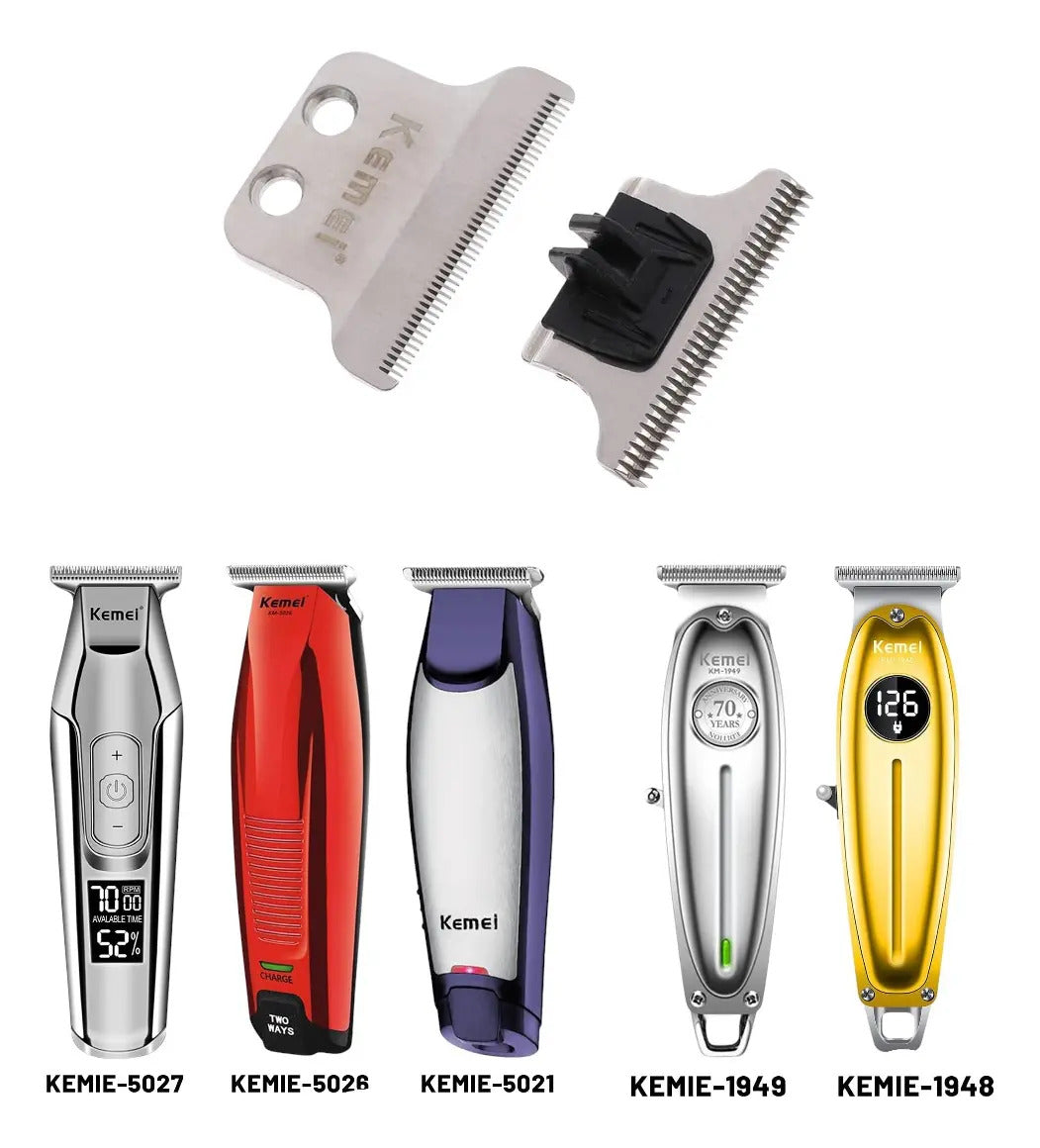 Cuchilla de Repuesto Profesional para Trimmer Kemei KM-1949 (70 Years)