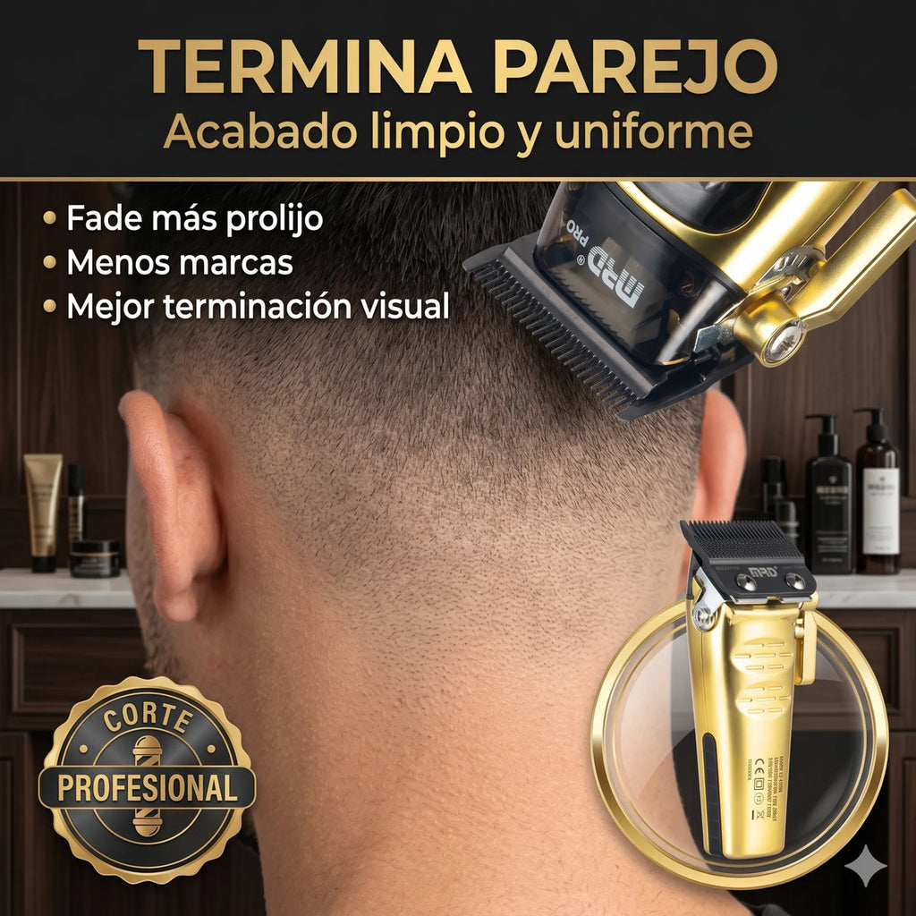 Máquina Cortapelo Profesional MRD Corte Parejo 15000 Rpm