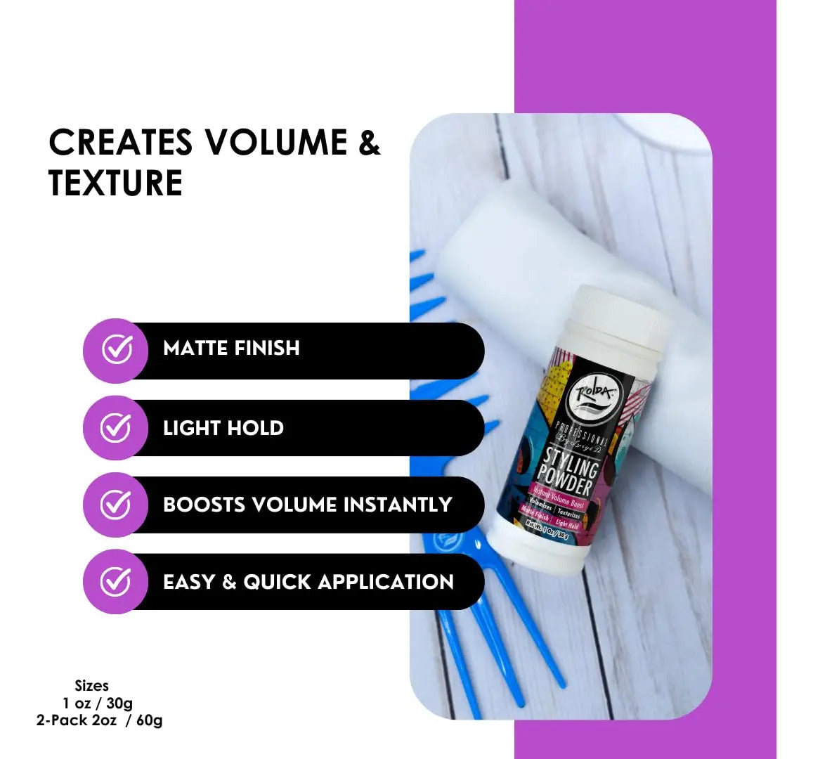 Set de 2 Polvos Texturizadores Rolda - Efecto Voluminizador Mate 30g