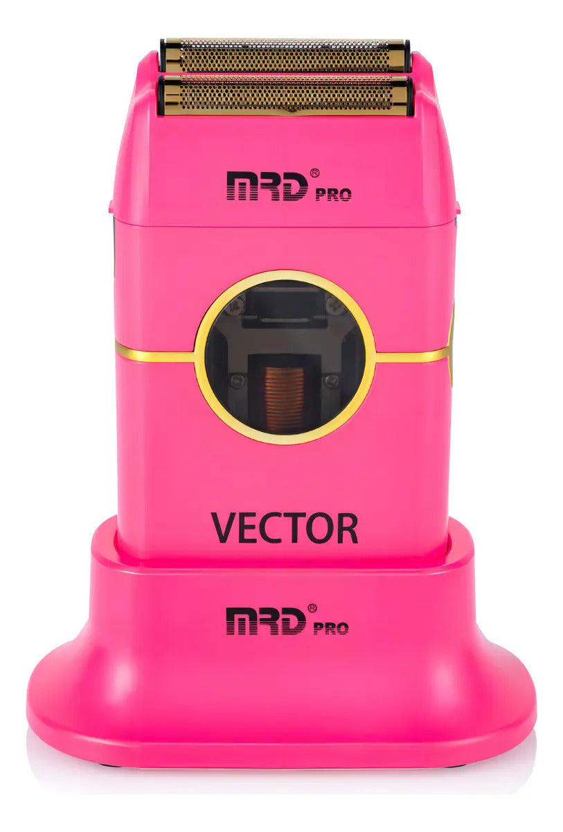 Maquina Afeitadora Profesional Shaver Vector Mrd 11.500 Rpm Color Rosa