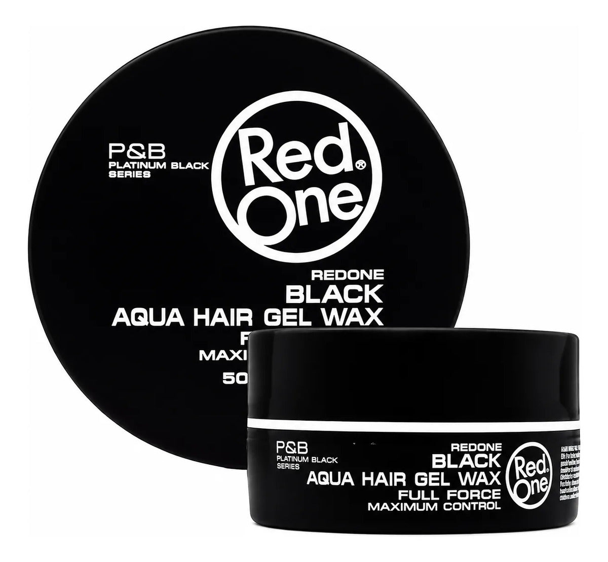 Cera Gel Para Cabello Full Force Control Red One Black150ml