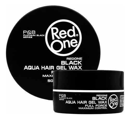 Cera Gel Para Cabello Full Force Control Red One Black150ml