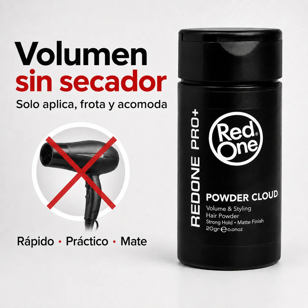Polvo Texturizador  Cabello Hombre Acabado Mate 20g