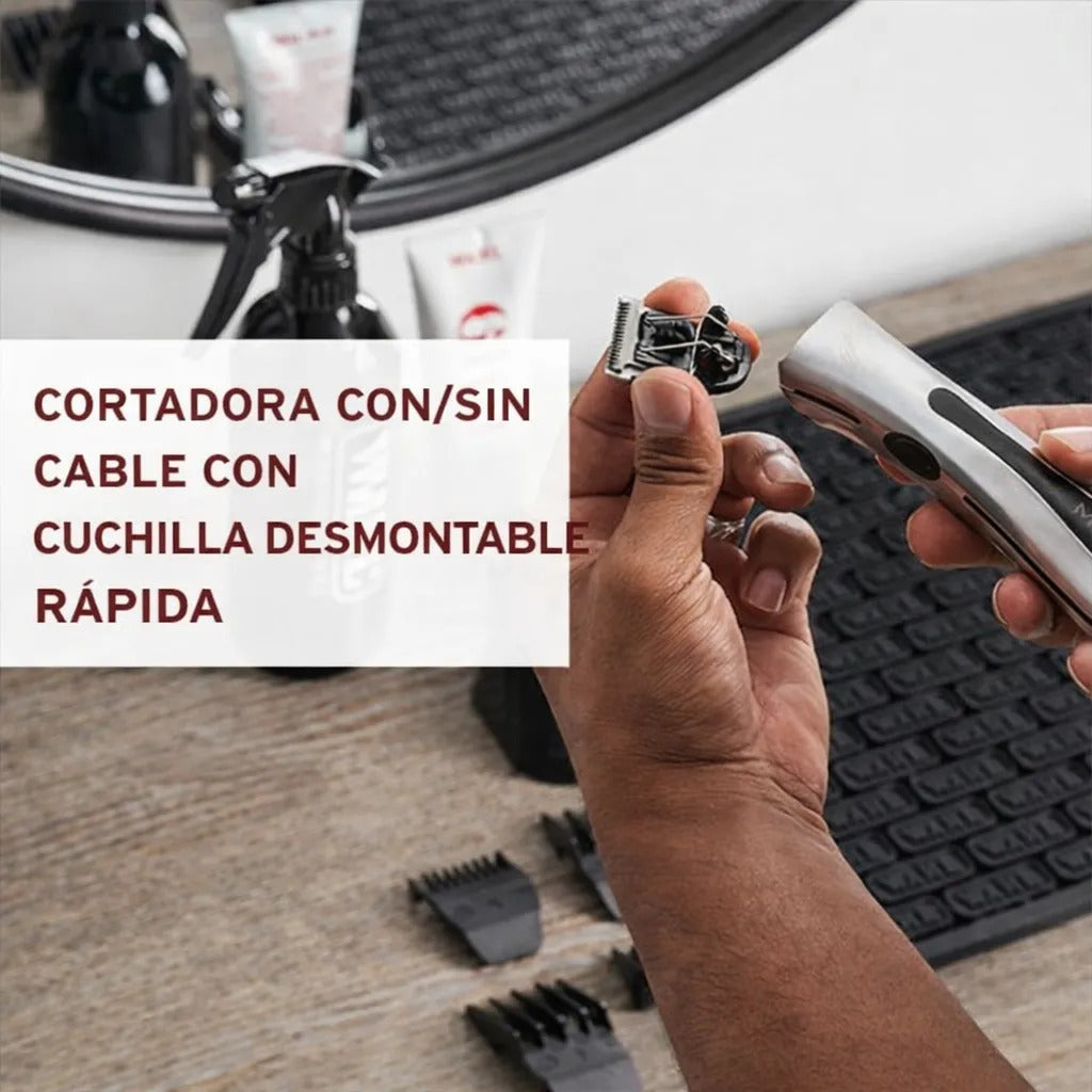 Maquina Cortar Pelo Wahl Beret Trimmer Profesional Silver