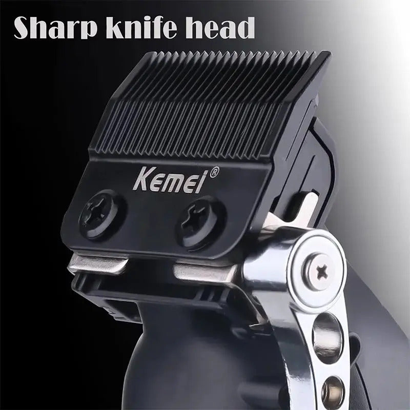 Clipper Profesional Kemei KM-2296: Máquina Inalámbrica con Base de Carga