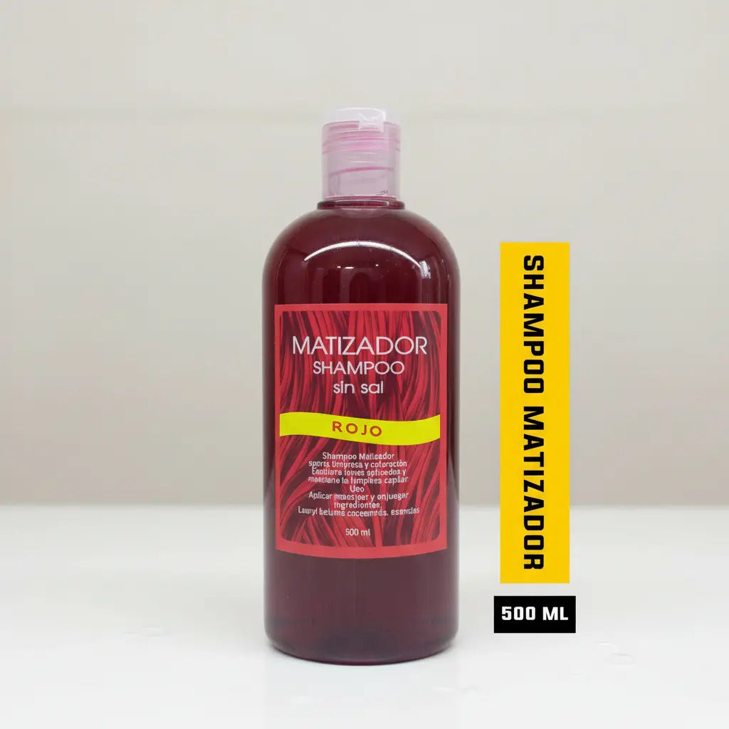 Shampoo Matizador Profesional - Neutralizante de Tonos para Cabello Teñido y Decolorado