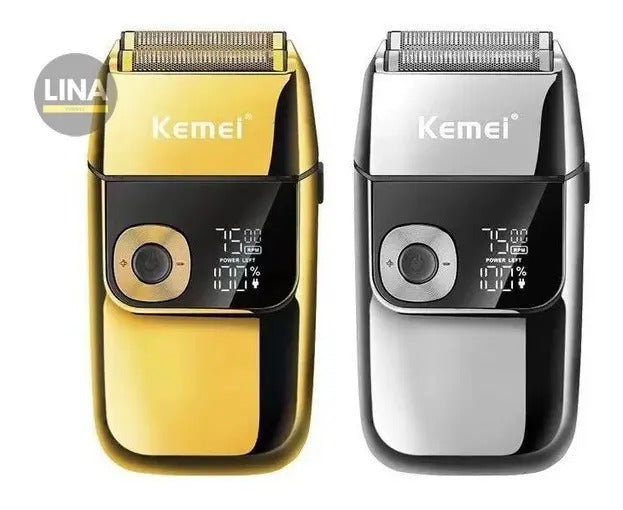 Máquina Rasuradora Shaver Kemei 2 en 1: Desvelladora Profesional de Alta Potencia