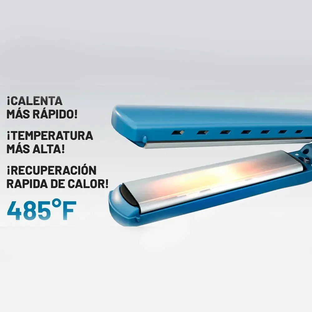 Plancha Alisadora Profesional BaBylissPRO Nano Titanium XL 485°F