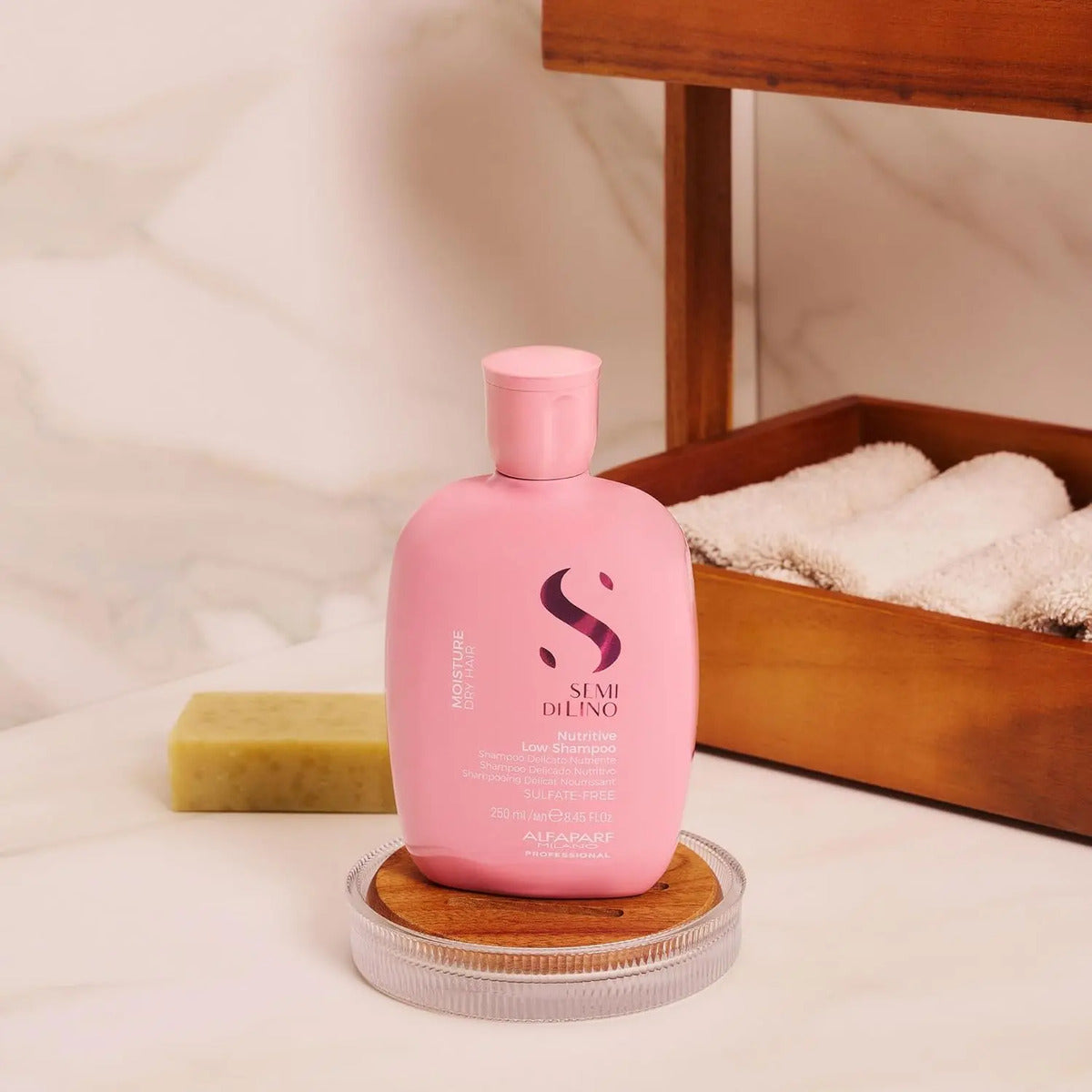 Pack Alfaparf Semi Di Lino Moisture Profesional - Shampoo y Mascarilla Nutritiva