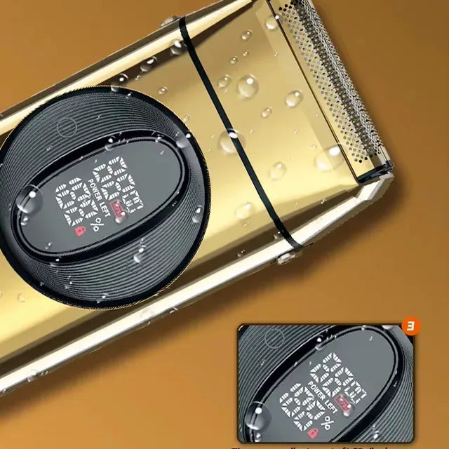 Maquina Kemei T397 Rasuradora Eléctrica Gold 2en1 Afeitadora