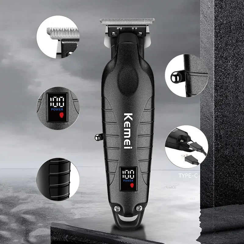 Trimmer Profesional Kemei KM-2293: Patillera de Alta Precisión