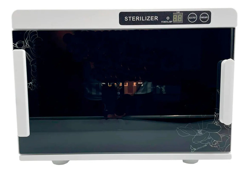 Esterilizador Profesional UV + Ozono de Doble Bandeja para Barbería y Estética