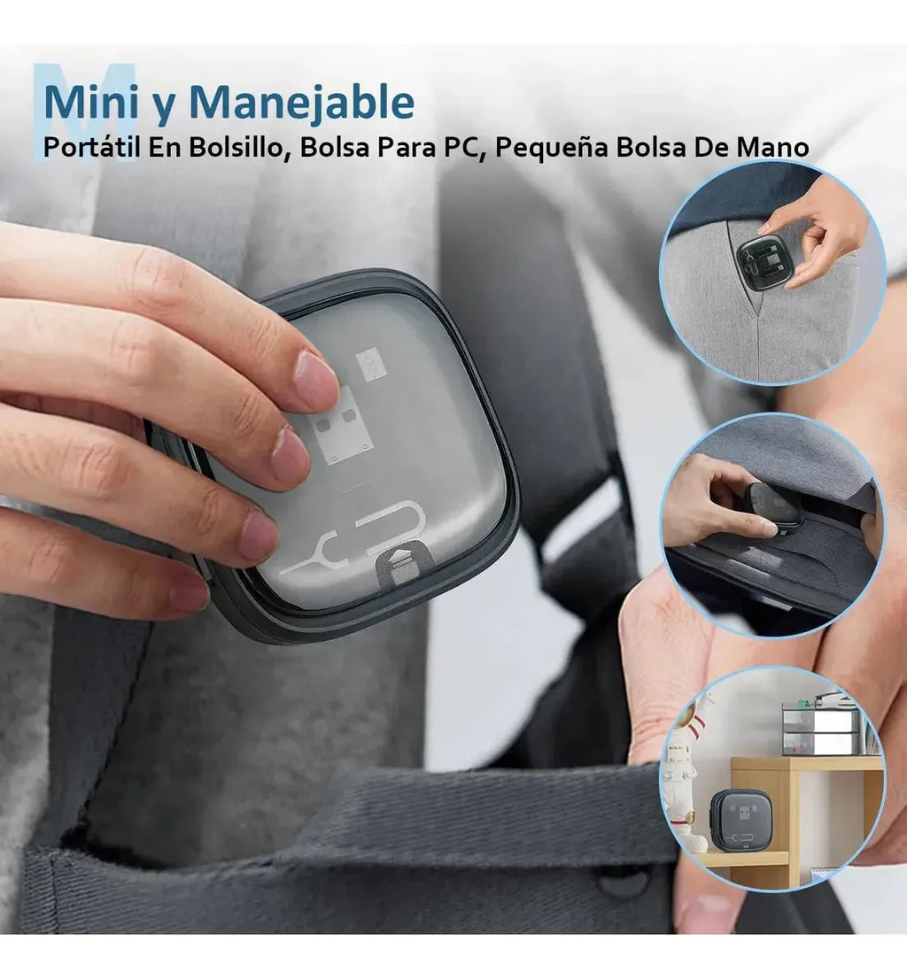 Kit Cable Usb Tipo C Carga Datos Rápida Adaptadores Blanco