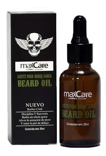 Kit de Cuidado para Barba Profesional - Aceite, Bálsamo y Cepillo de Madera