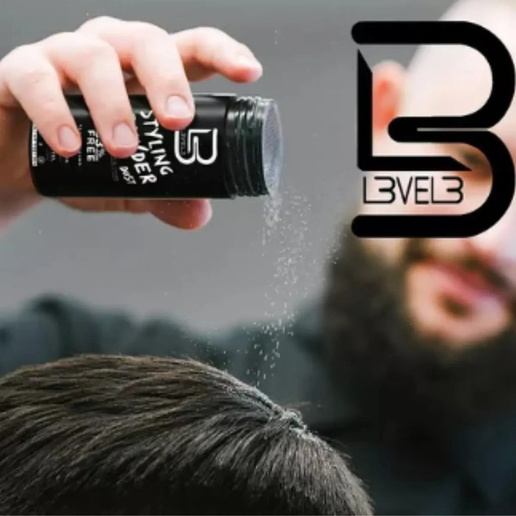 Polvo Texturizador Level 3 Negro - Fijación Fuerte y Volumen Extremo 30g