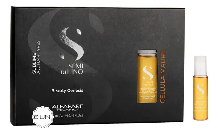 Set 6 Ampollas Alfaparf Semi Di Lino Nutritive - Nutrición para Cabello Seco